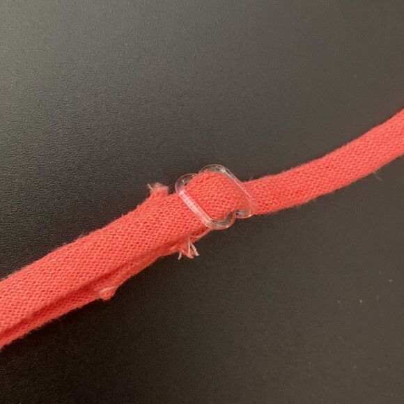 Bebop Juniors Sz 3 Coral linen adjustable spaghetti strap dress. Great Condition - Picture 10 of 10